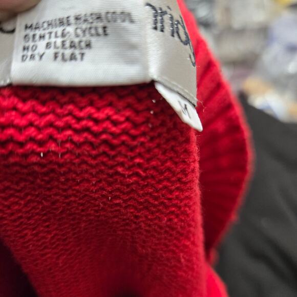 Breckenridge Womens Vintage 90s Western Cottage Bandana Knit Tunic Sweater M - Picture 10 of 12